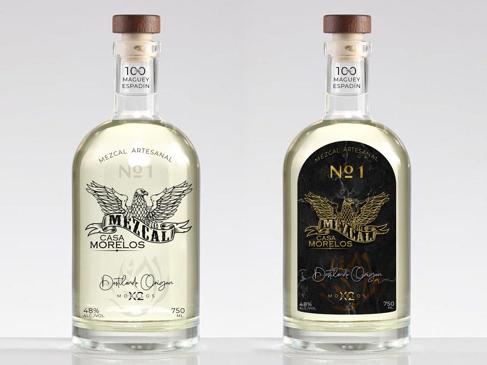 Etiquetas Mezcal Premium
