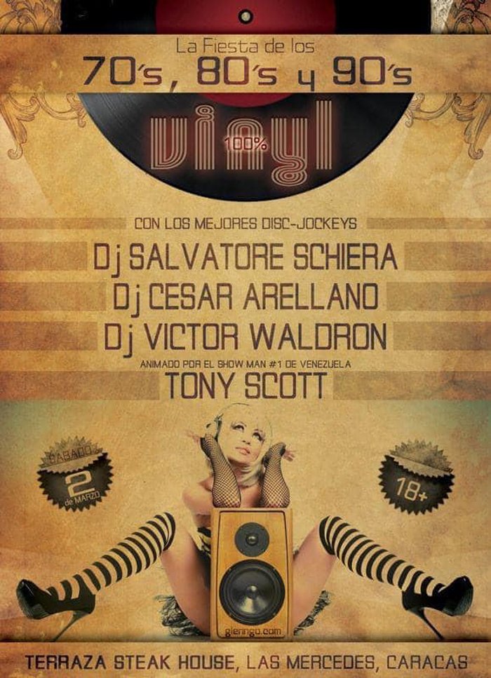 Diseño Poster Evento Musical